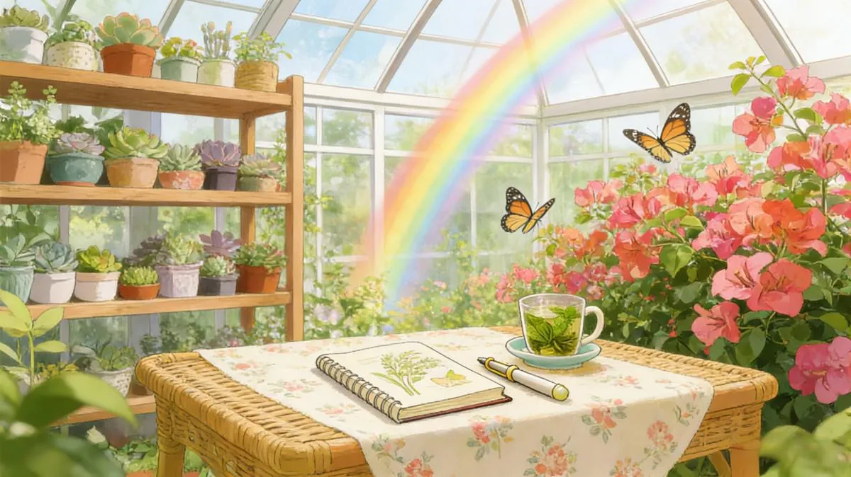 生产力-花园蝴蝶